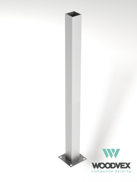 Стакан монтажный для ограждений Woodvex 120х120х1000