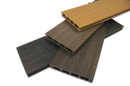 Террасная доска Ecodecking Комфорт 3D 143х23x4000 Шоколад