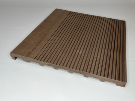 Уличная лестница Ecodecking Техно с 3 ступенями с 3 сторон