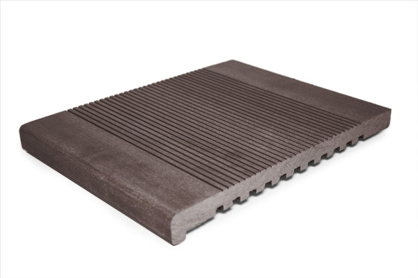 Ступень Ecodecking Оптима полнотелая 320х22х3000 Венге