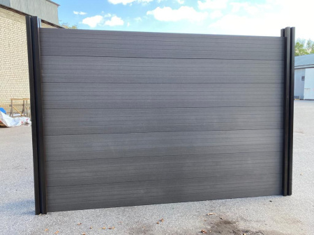 Заборная доска Ecodecking Некст 300х30х3000 Шоколад