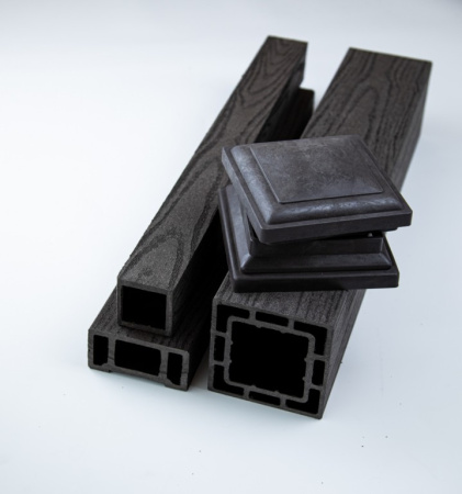 Поручень ограждений Ecodecking Техно 89х42х3000