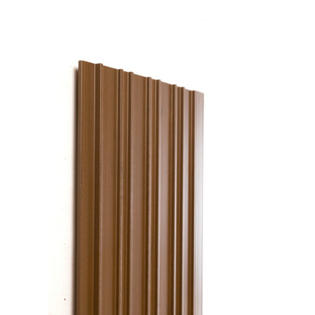 Фасадная доска Ecodecking Техно реечная 200х26х3000 Бронза