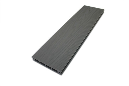 Террасная доска Ecodecking Титан 3D 140х25x4000 Серый