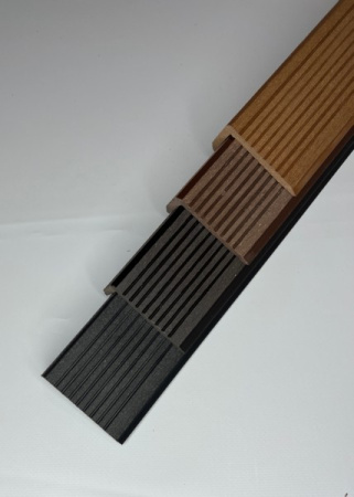 Угол торцевой Ecodecking Техно 70х35x3000 Бронза